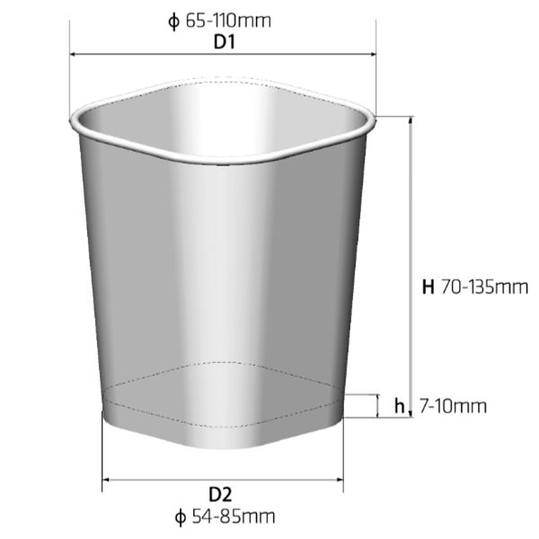 Formadora de vasos de papel, DESPU-C100